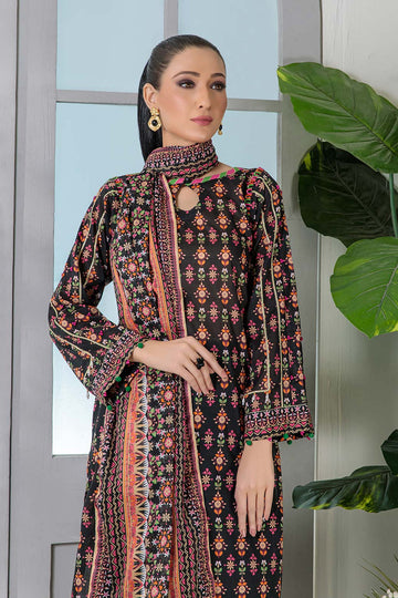Bonanza Satrangi Sst223p09 Black Eid Prints 2022 Online Shopping